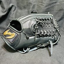 貳拾肆棒球---日本帶回ZEEMS店家特別訂製款內野手手套/日本製造/黑/12