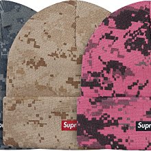 【日貨代購CITY】2017AW Supreme Digi Camo Beanie 毛帽 現貨