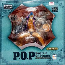 日本正版 POP 海賊王 航海王 STRONG EDITION 強者天下 佛朗基 模型 公仔 日本代購