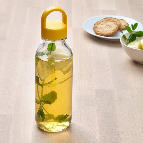 ☆創意生活精品☆IKEA FORMSKON 水瓶 500ml (透明玻璃)