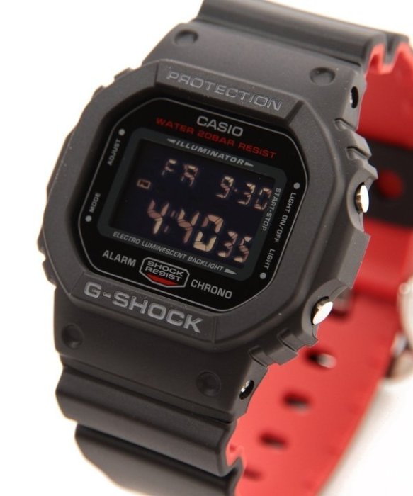 CASIO手錶公司貨G-SHOCK軍事武裝DW-5600HR-1D 防震附發票~另 DW-5600 有現貨