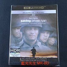 [藍光先生UHD] 搶救雷恩大兵 UHD+BD 雙碟限定版 Saving Private Ryan