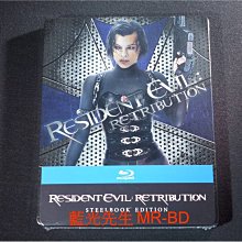 [藍光BD] - 惡靈古堡V：天譴日 Resident Evil V : Retribution 限量鐵盒版