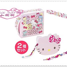 ♥小花花日本精品♥ Hello Kitty  色帶貼紙 彩色小熊60210104