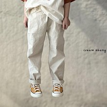 S~XL ♥褲子(LIGHT BEIGE) CREAM BBANG-2 24夏季 CBG240418-063『韓爸有衣正韓國童裝』~預購