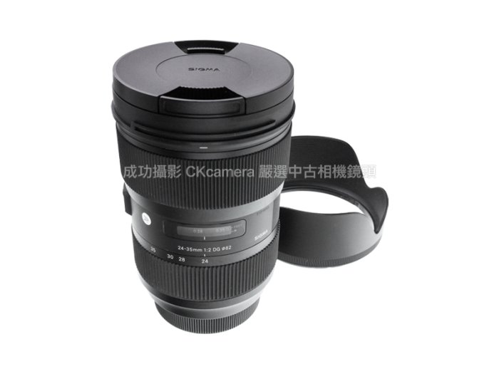 成功攝影  Sigma 24-35mm F2 DG HSM Art For Canon 中古二手 高畫質 廣角變焦鏡 大光圈 恆伸公司貨 保固半年