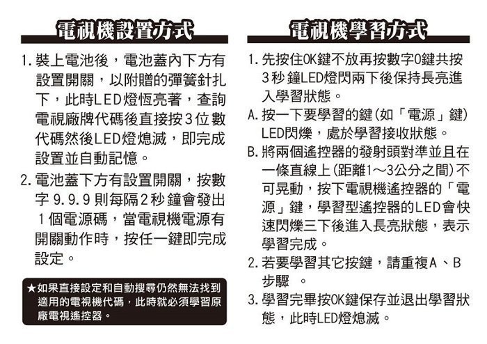 全新適用新北市新高雄大大寬頻.大豐有線電視.台灣數位寬頻數位機上盒遙控器 STB-116 1216