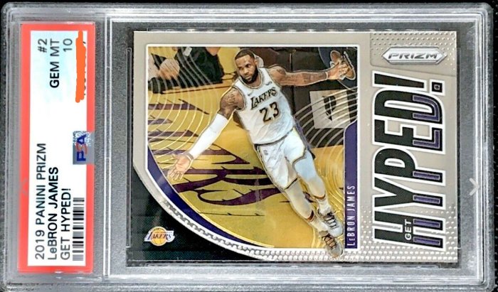 19-20 Prizm LeBron James Get Hyped 鑑定PSA 10 Gem Mint 滿級| Yahoo