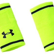 貳拾肆棒球-日本帶回限定品UA Under Armour 職業用護腕一雙/螢光