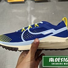 南🔥2022 8月 NIKE REACT PEGASUS TRAIL 4 慢跑鞋 越野 男款 藍 DJ6158-400