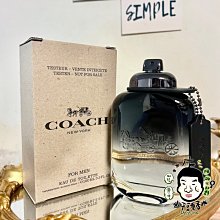 《小平頭香水店》Coach 時尚經典男性淡香水 100ml Tester