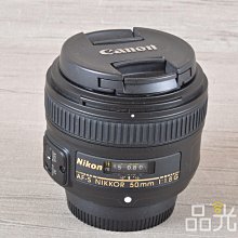 【品光數位】Nikon AF-S 50mm F1.8 G 大光圈 人像 定焦 #125082