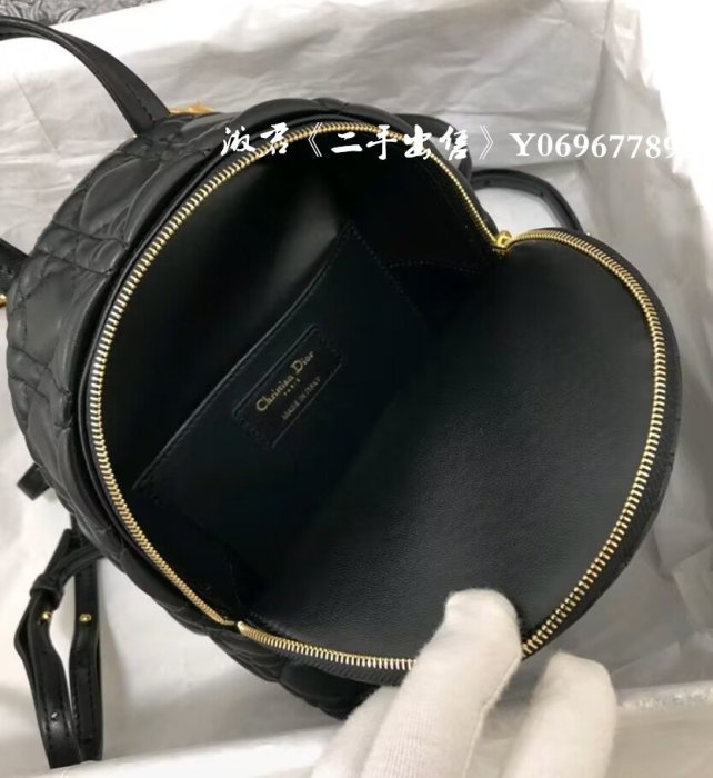 二手出售  Dior 迪奧 Backpack 藤格紋 雙肩包 後背包  背包 M9222