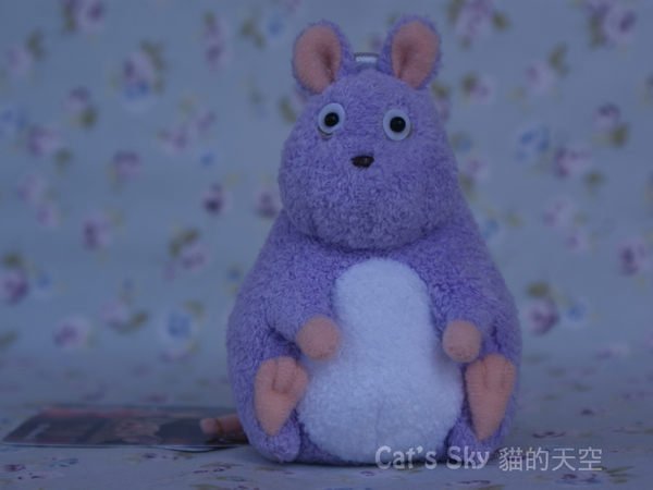 《Cat Sky》日本進口．宮崎駿神隱少女．千與千尋．紫色老鼠鑰匙圈