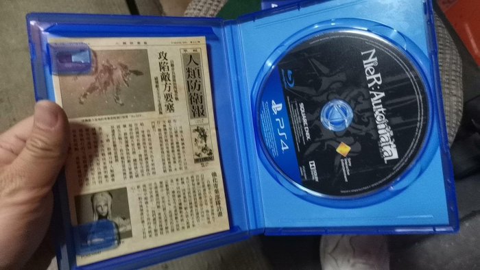 ps4 PS4游戲 尼爾 自動人形 機械紀，中文版38909