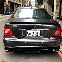 新店【阿勇的店】BENZ 98~06 S320 仿S350  s320/S350都可以裝 LED尾燈 W220 尾燈