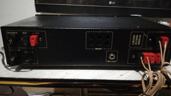 二手 擴音器 擴大機 廣播系統鐘王牌  KB-80PA 80W