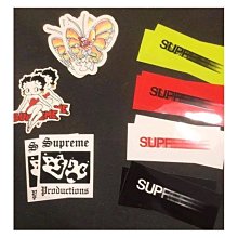 【HYDRA】Supreme Betty Boop Motion Logo GONZ Butterfly 貼紙