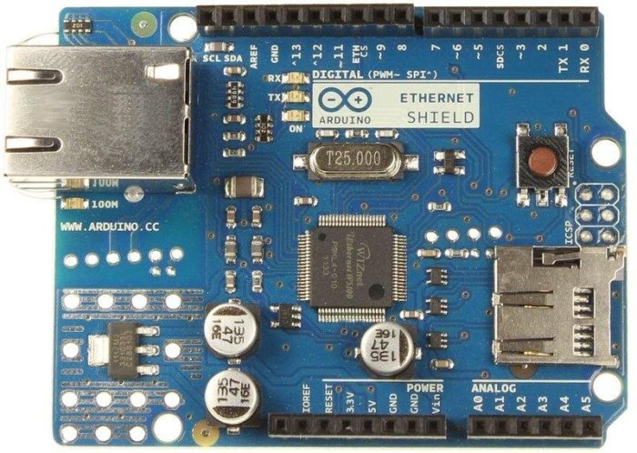 ►92◄Arduino Ethernet W5100 R3 網路擴展板 mini SD Mega 2560 UNO