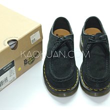 【高冠國際】Dr. Martens Redford 馬汀大夫 馬丁 麂皮 牛津鞋 袋鼠鞋 黑色 14034001