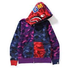 【日貨代購CITY】BAPE APE COLOR CAMO CRAZY SHARK FULL ZIP 鯊魚 外套 現貨