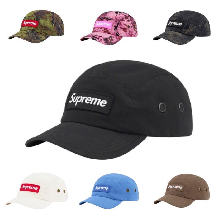 日貨代購CITY】2022SS SUPREME military camp cap 厚貼布老帽帽子現貨