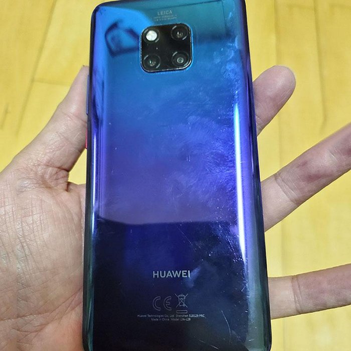 【二手】台版HUAWEI Mate20 Pro 6GB/128GB  6.39吋大螢幕徠卡三鏡頭 雙4G旗艦機