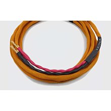 禾豐音響 加拿大原裝 LUNA CABLES ORANGE 喇叭線 手工製作 發燒線材