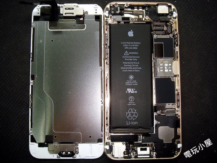 *電玩小屋* iphone維修 iPHONE6PLUS維修  iphone6玻璃破裂 更換液晶總成iphone6螢幕破裂