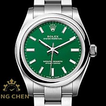 【金宸名錶】ROLEX 勞力士 Oyster Perpetual 31 蠔式恆動型 277200 自動上鍊 不鏽鋼 綠色錶面  TG379