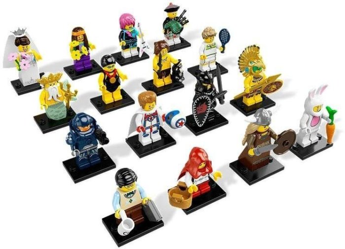 絕版品【LEGO 樂高】玩具 積木/ Minifigures人偶包系列: 7代 8831 | 太空戰士+武器