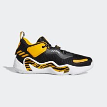 南◇2021 8月 ADIDAS DONOVAN MITCHELL 球鞋 GV7275 黑黃 圖繪 老虎頭 運動籃球鞋