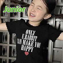 JS~JM ♥上衣(BLACK) URBAN RABBIT-2 24夏季 URB240409-083『韓爸有衣正韓國童裝』~預購