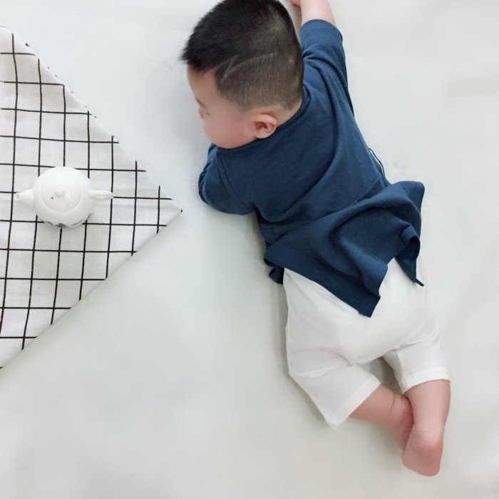 【衣Qbaby】男寶寶春秋款中國風滿月周歲寫真長袖哈衣爬服#黃飛鴻款