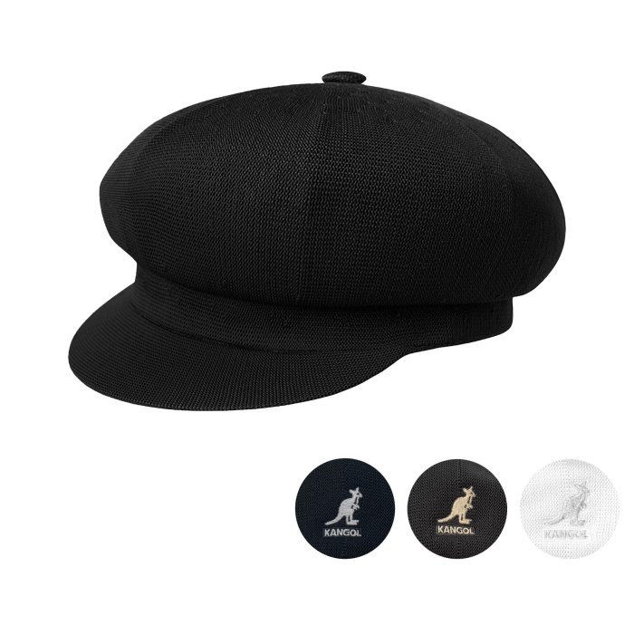 KANGOL 南瓜帽 黑/咖啡/白 多色 透氣帽 報童帽 畫家帽 鴨舌帽 熱銷款⫷ScrewCap⫸