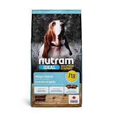 【阿肥寵物生活】 免運 // 加拿大Nutram紐頓-I18體重控制犬/雞肉碗豆 2kg