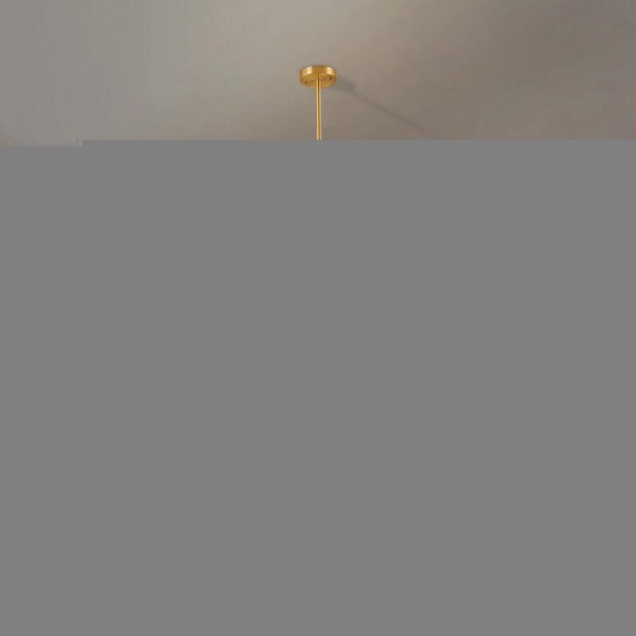 現貨熱銷-北歐風格燈具全銅客廳燈簡約現代大氣臥室餐廳網紅燈飾魔豆分子燈YP3097