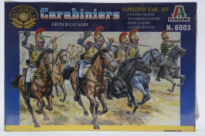 【統一】ITALERI《拿破崙戰爭 法國騎兵French Cavalry Carabiniers》1:72 # 6003