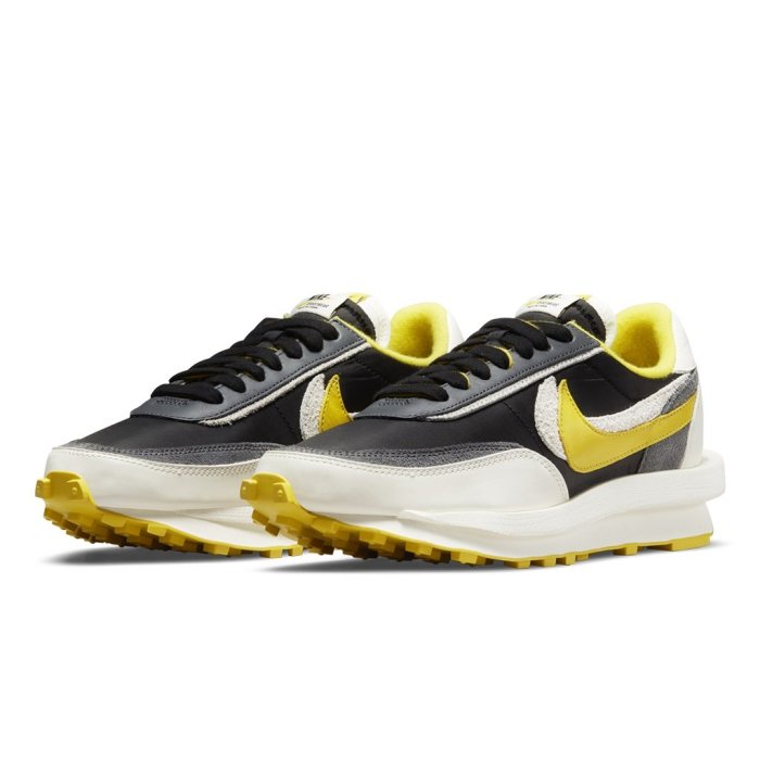 A-KAY0】NIKE X SACAI X UNDERCOVER LDWAFFLE 黑灰黃【DJ4877-001