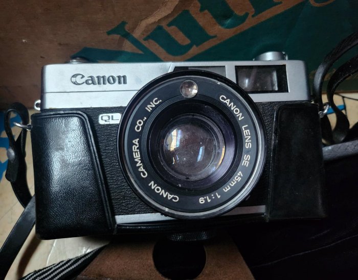 CANON QL19底片相機澈拭功能都正常