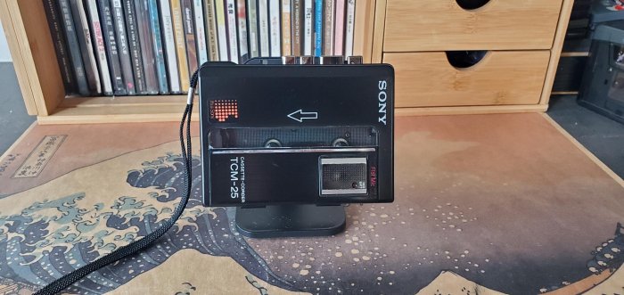 日本原裝 索尼 sony tcm25 磁帶機 卡帶機 隨身聽