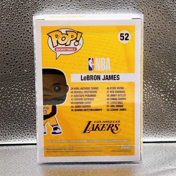 Funko Pop NBA 湖人隊 Lebron James Footlocker限定貼 公仔 MJ Kobe LBJ