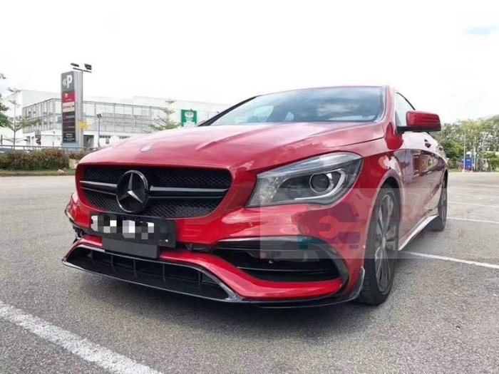 13-19年 賓士 BENZ W117 CLA 200 250 改 LCI 小改款 CLA45 後保桿 另有 前保桿