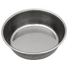*COCO*3號白鐵平碗(H35)#3不鏽鋼狗碗盆/貓碗/淺碗/飼料碗/白鐵碗，碗耐摔耐咬好清洗，直徑約12cm