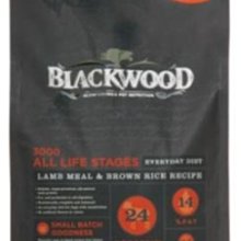 【阿肥寵物生活】柏萊富 BLACKWOOD 特調全齡犬配方(羊肉+糙米+雞肉) 全齡階段全犬種專用5磅