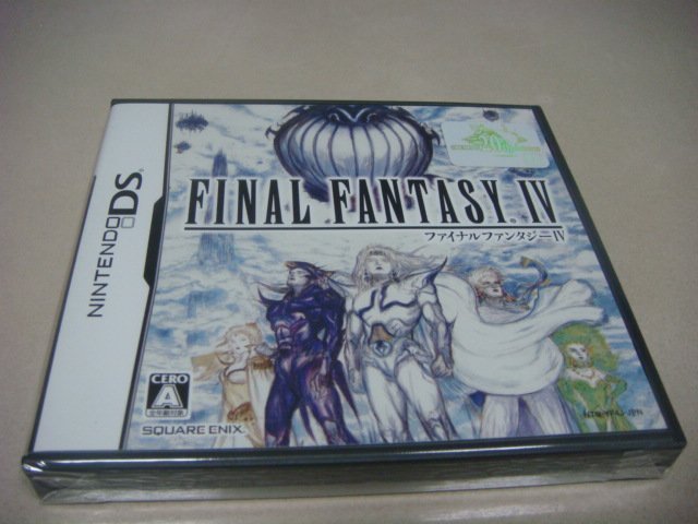 遊戲殿堂~NDS『太空戰士 4/FINAL FANTASY IV』日版全新品