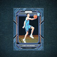 (RC) 雷霆核心 Chet Holmgren 漲值保證Prizm Base Thunder Rookie版新人RC金屬卡 2022-23