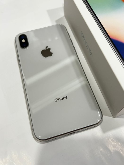 Apple iPhone X, 銀色, 64GB, 盒裝9成新, 附全新豆腐頭| Yahoo奇摩拍賣