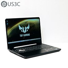 【US3C-青海店】【一元起標】ASUS FX505GT 15吋 FHD i5-9300H 16G 512G SSD+1TB GTX 1650 獨顯 二手筆電