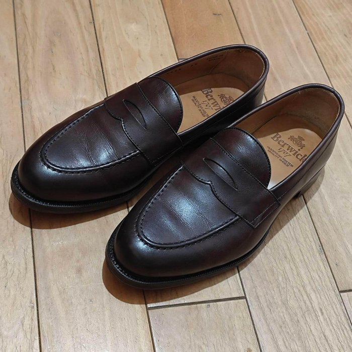 Berwick 1707 樂福鞋 摩卡棕 麂皮皮鞋